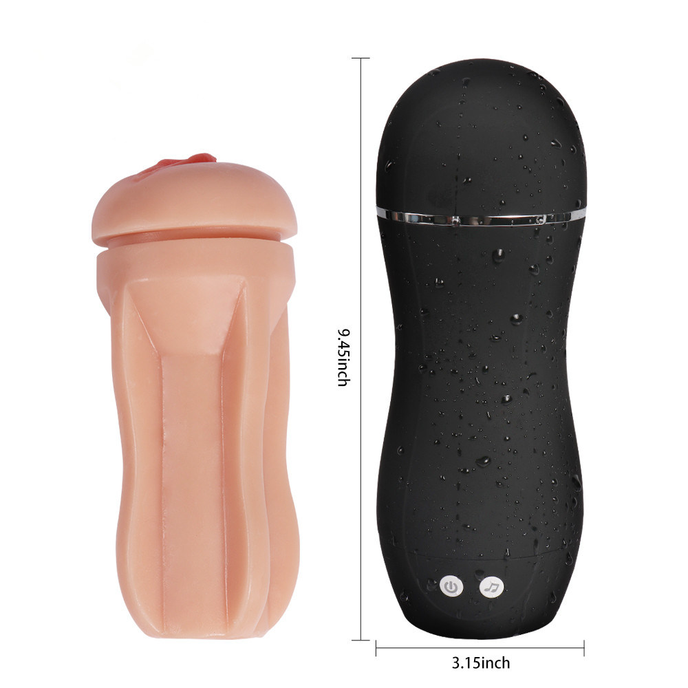 USB Rechargeable Strong Vibration with Invoice Male Masturbation Sex Product