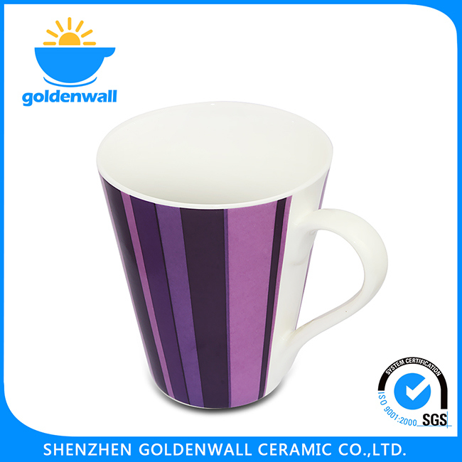 Eco Friendly Colorful 300ml Ceramic Coffee Tea Cup Mug