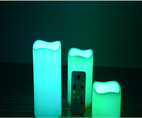 PP with Wax Material and LED Candle Type LED Candle