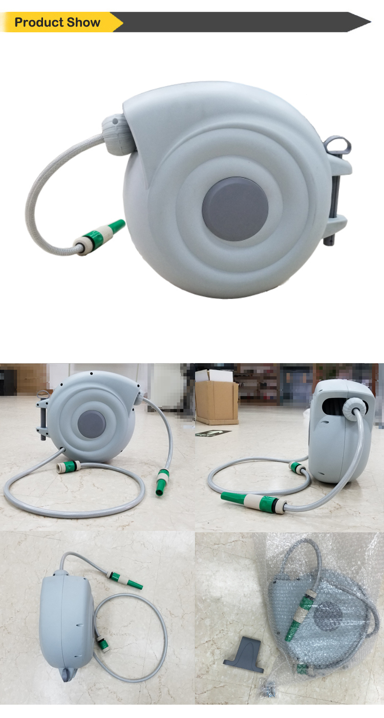 Garden Tools Retractable Hose Reel for Irrigation 15m Hose Reel