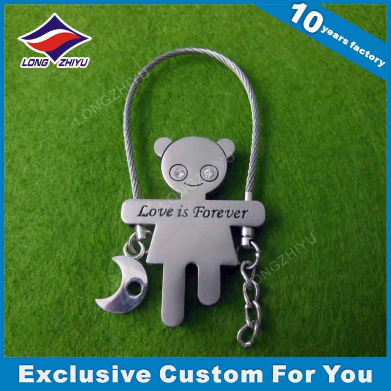 3D Souvenir Alloy Keychain Business Gift Quality Keychain