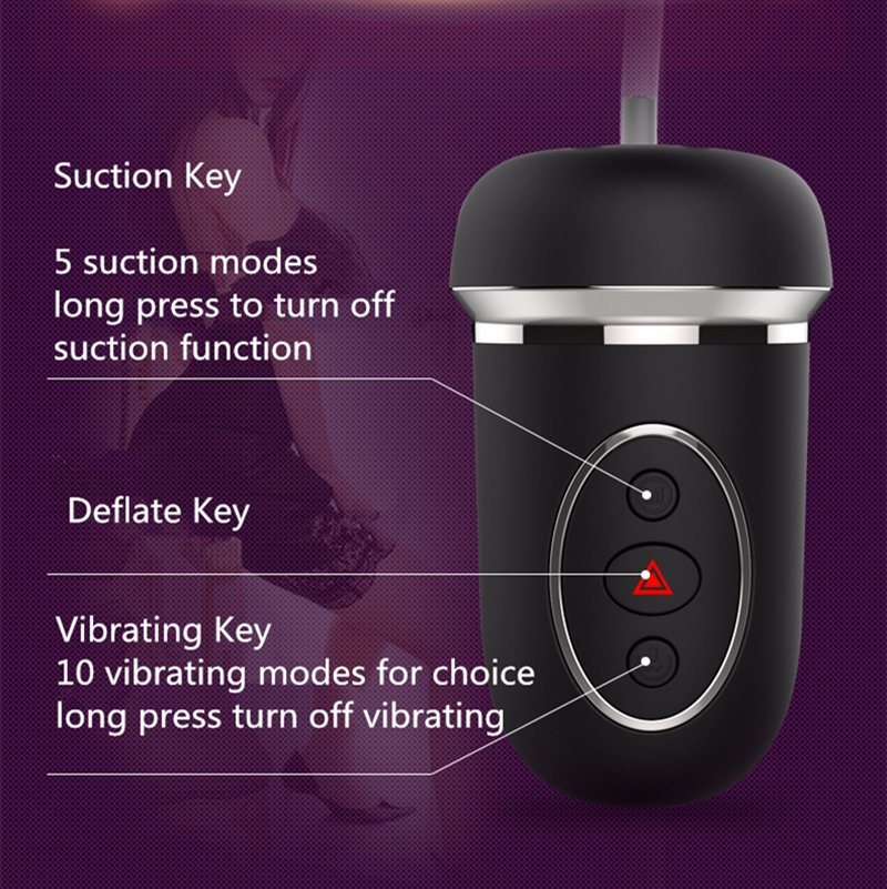 10 Vibration 5 Suction Modes Clitoral G-Spot Sucking Vibrator Massager Remote Adult Sex Toys for Women