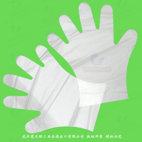 Plastic/Polyethylene/Poly/CPE/HDPE/LDPE/PVC/Exam/Stretchable TPE Elastic/Veterinary/Surgical/Medical/Examination Disposable PE Gloves, Disposable Vinyl Gloves
