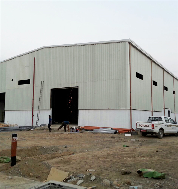 Steel Structure Prefab Used as Warehouse / Workshop
