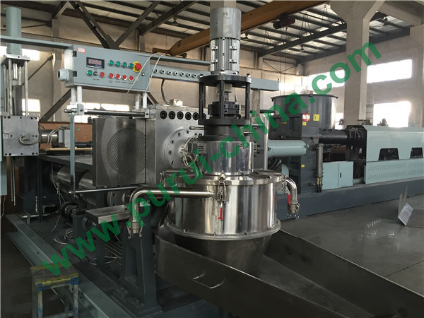 Two Stages Plastic Recycling Extruder for PP Woven Sacks