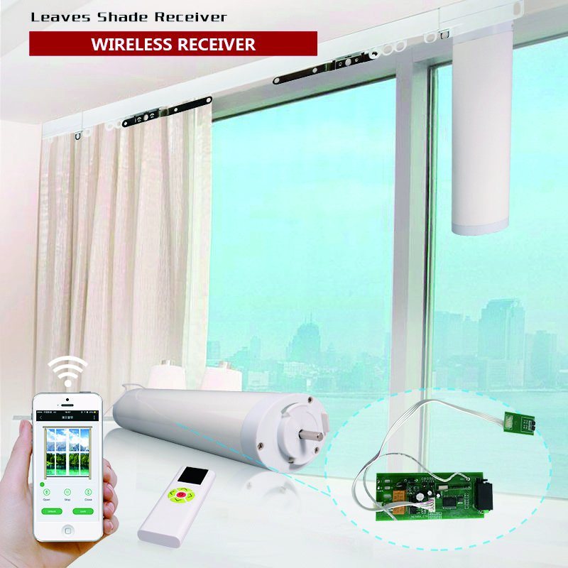 Remote Controlled Motorised Smart Electric Automatic Curtain Control System Yet858