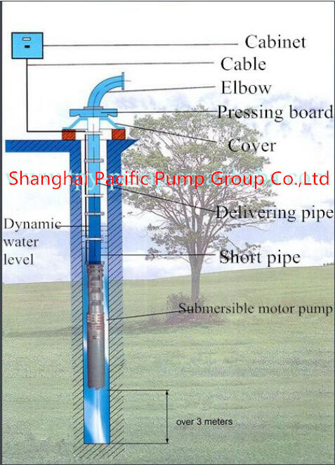 Submersible Deep Well Pump/Borehole Pump (SP)