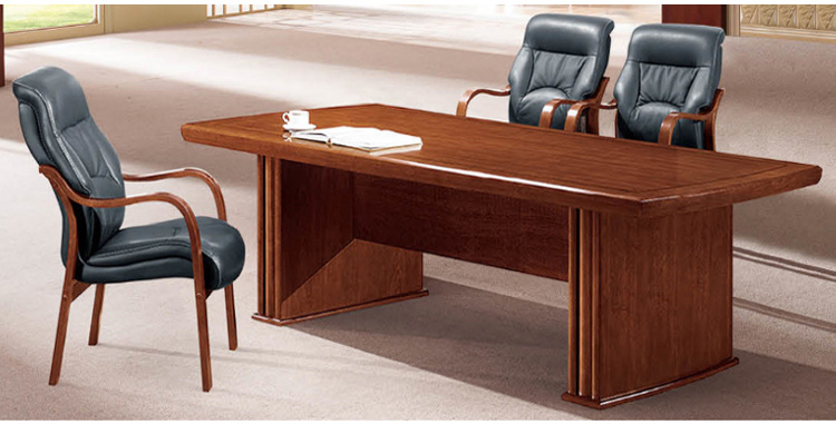 4 Person Rectangular Small Conference Table with Chairs for Sale