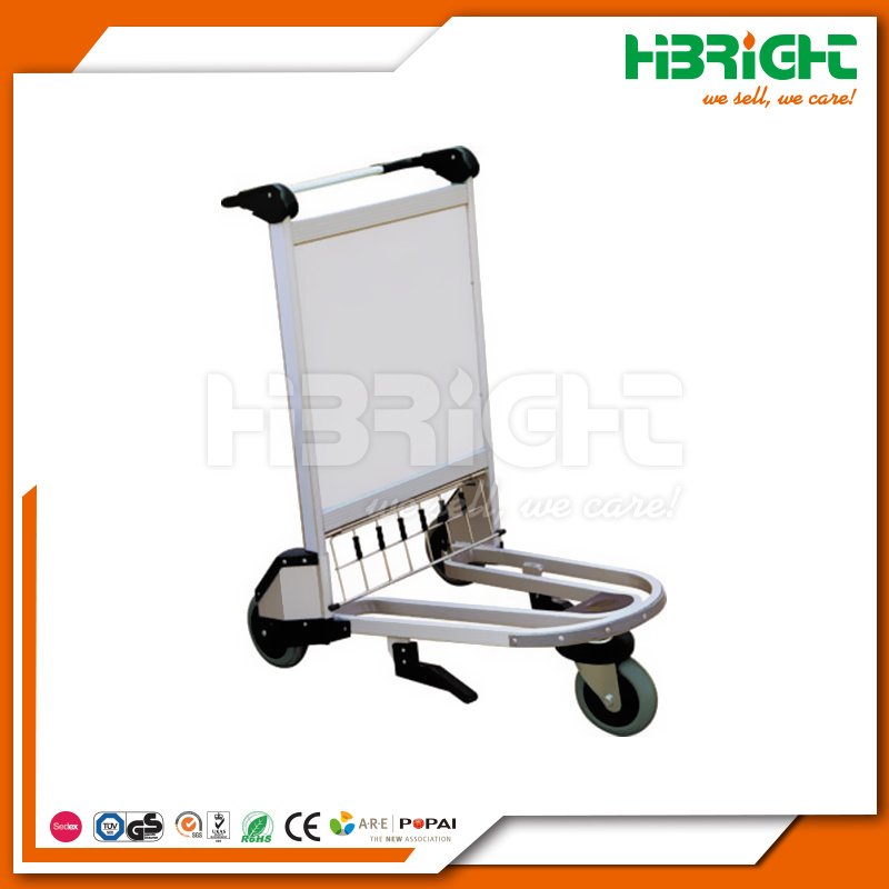 Airport Luggage Trolley with Hand Brake