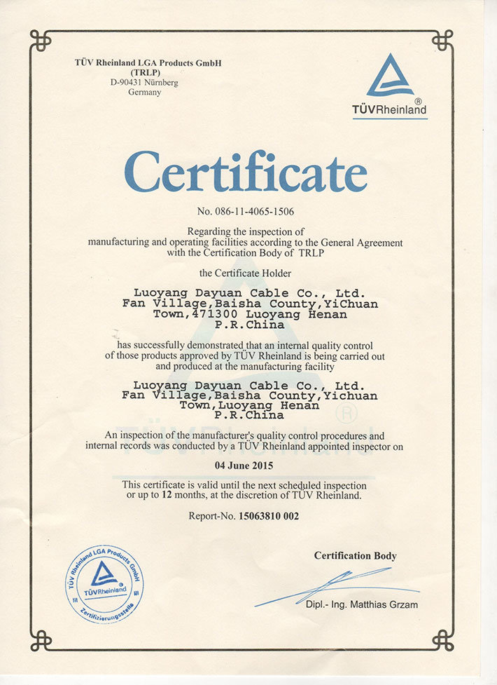 UL and TUV Approved 12/14/16 AWG PV Solar Power Cable Manufacturer