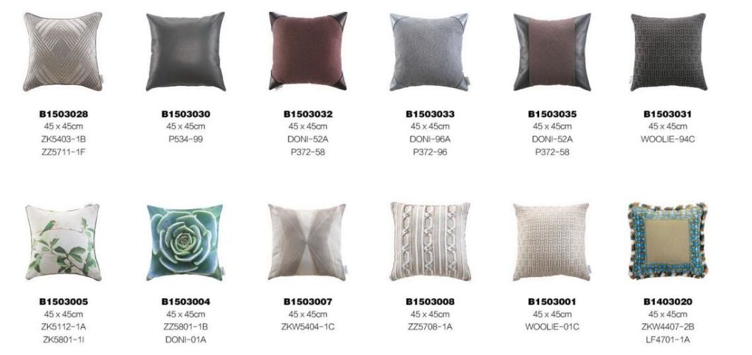 Cotton Linen Pillow Modern Creative Sofa Office Home Decorative Cushion