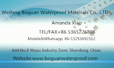 PVC Sheet Waterproo Membrane Homogeneous Membrane Material
