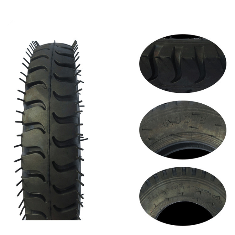 High Rubber Content Various Types of Wheelbarrow Customized Tyre