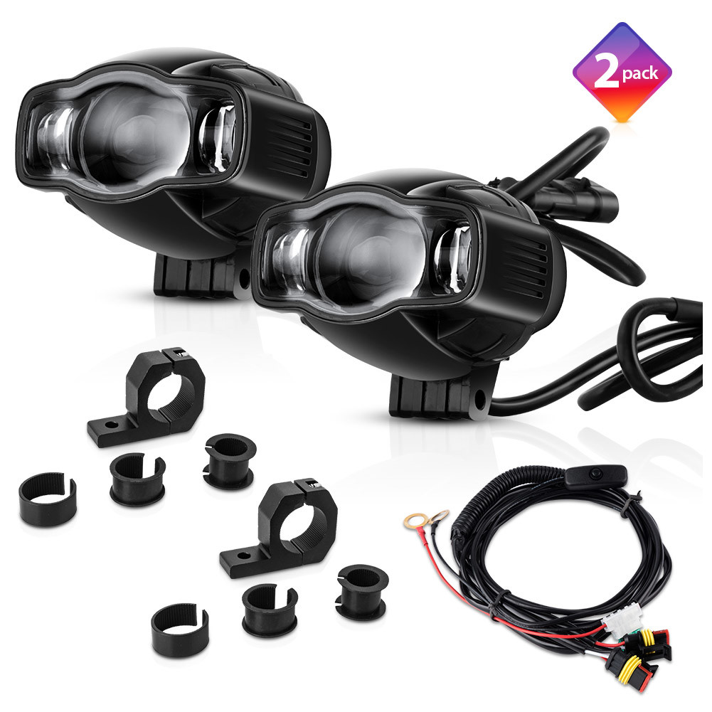 DOT Approved Driving Frog LED Motorcycle Auxiliary Lights