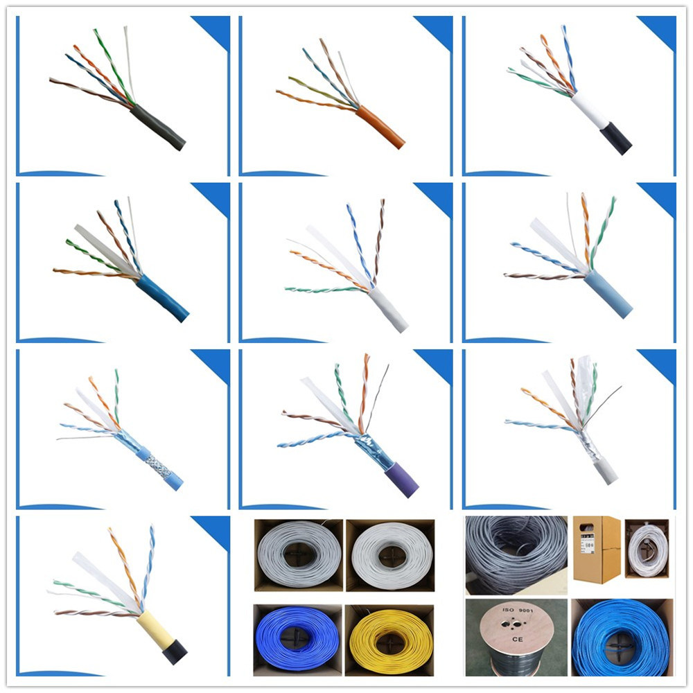 Computer Cable UTP Cable CAT6 Network Patch Cord LAN Cable LSZH PVC Jacket