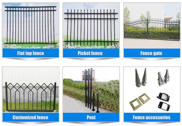 Elaborate Cast Aluminium Picket Fence for USA Ca Au Nz Market