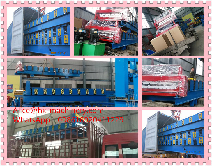 Roof Sheet Roll Forming Crimping Machine