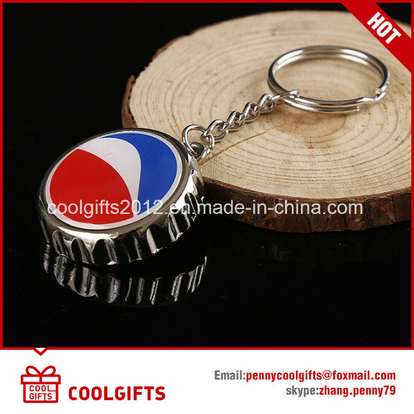 Custom Shape Stainless Steel Bottle Opener with Keychain