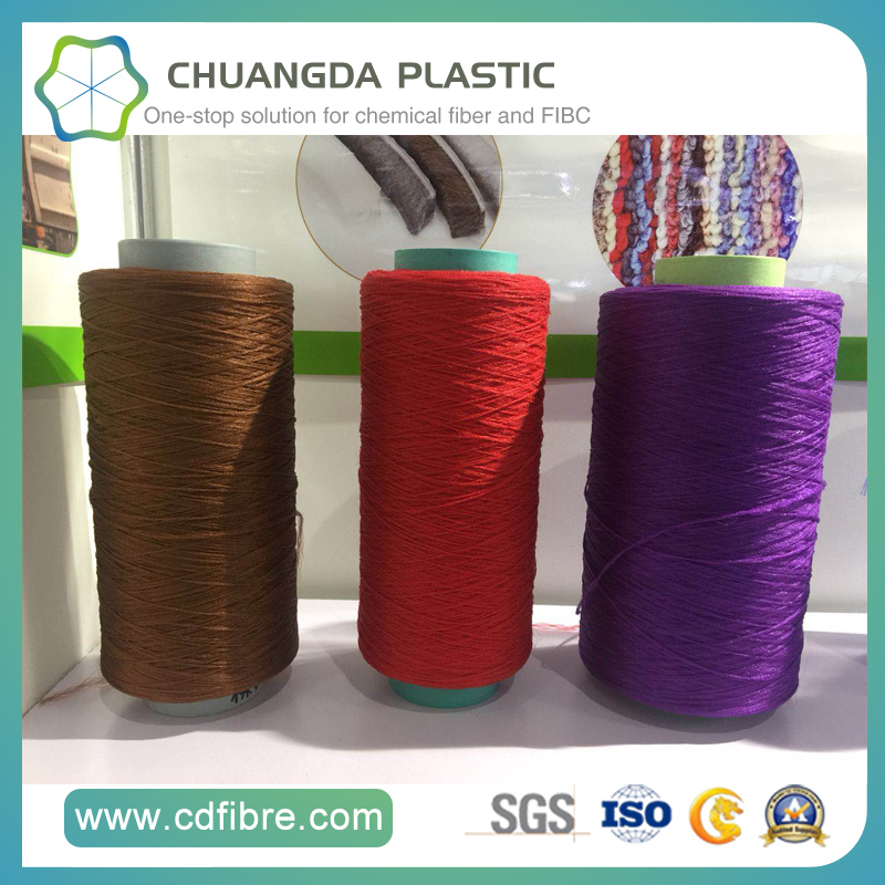 Customized Filament Yarn with 5kg Spool PP Bcf Colored