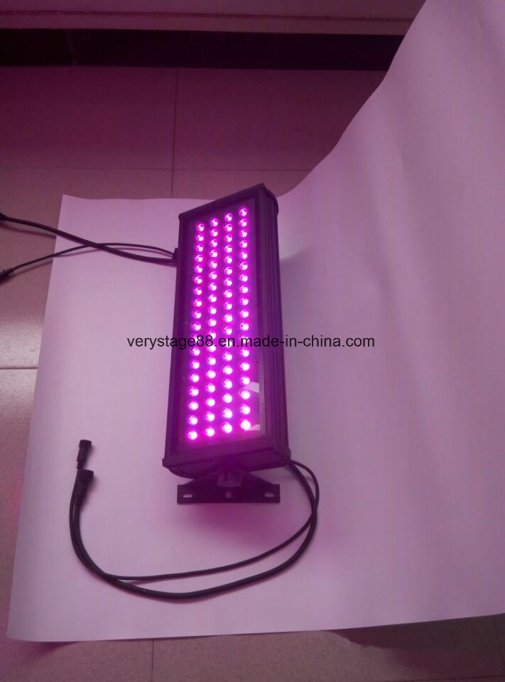 Outdoor IP65 Waterproof 72*3W LED RGB LED Flood Wall Wash Light