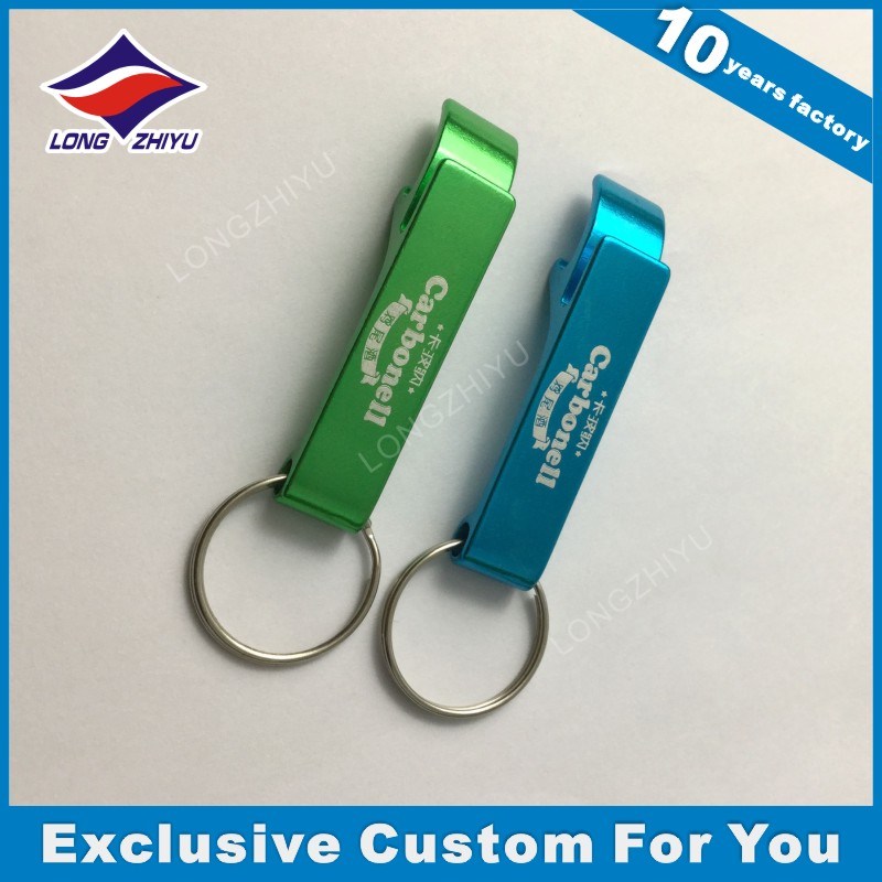 Colorful Keychain Bottle Opener with Logo Printing Keychain Bottle Opener