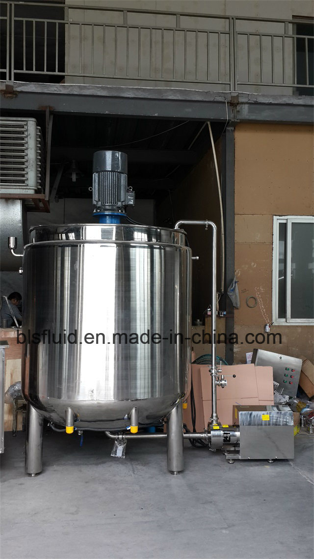 Excellent Circular Emulsifying Mixing Tank with Pump