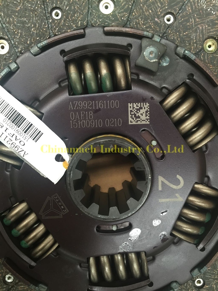Genuine Sinotruk HOWO Truck Parts Clutch Disc Assembly (AZ9921161100)