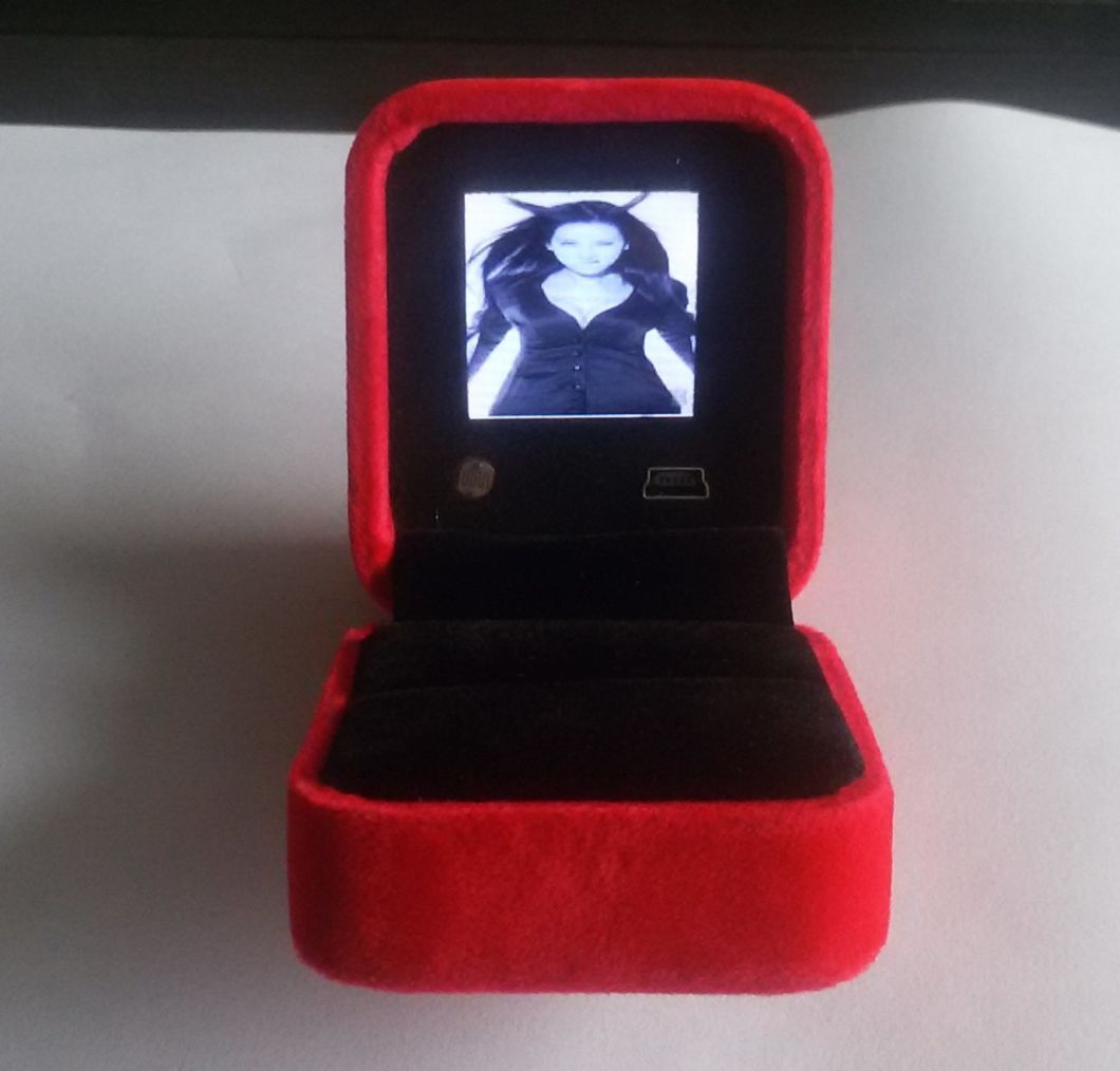 LCD Screen Video Box for Jewelry /Ring/Diamond/Watch