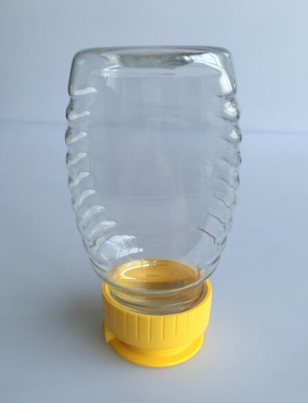 250g/450g/500g/680g Plastic Bee Honey Bottles Jam Bottles Ketchup Bottle (EF-H02)