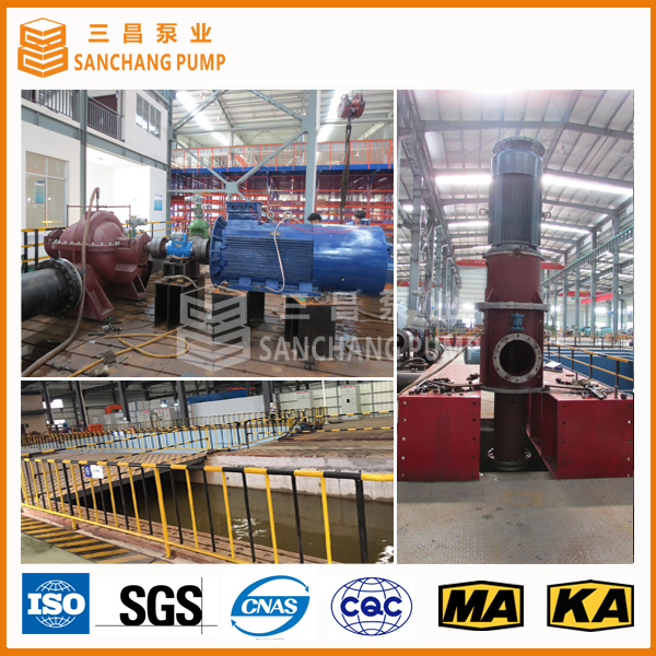 Single Stage Double Suction Axially Split Case Pump for Transferring Large Quantity Liquid