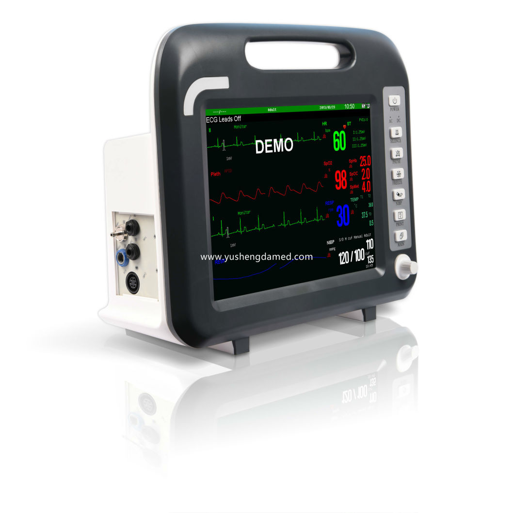 Ce Medical Equipment 12 Inch ICU Portable Multi-Parameter Patient Monitor