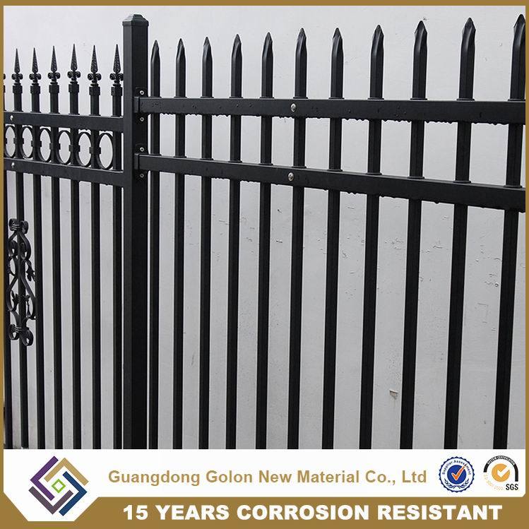 Deluxe Wrought Iron Residential Villa Fence with Spear