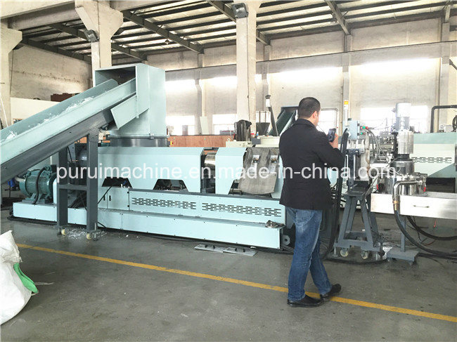 Plastic Recycling Granulating Machine for Recycling PP+TPE Film