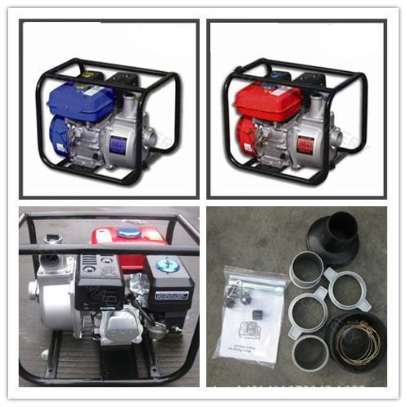 Portable 5.5HP Gasoline Engine Water Pump for Agricultural Irrigation