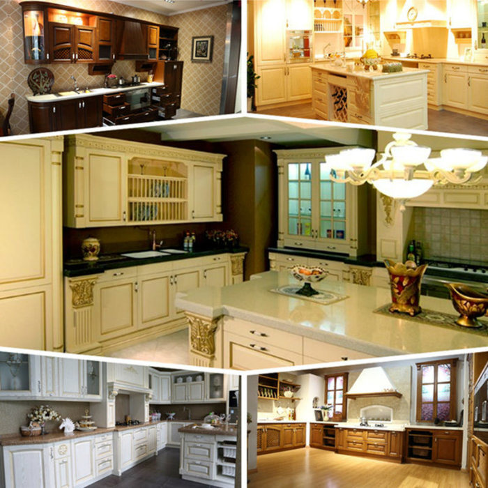 N & L North America Classic Solid Kitchen Cabinet