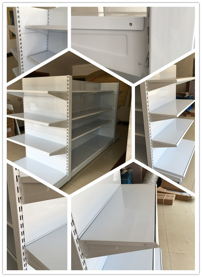 Single-Side Storage Supermarket Shelving