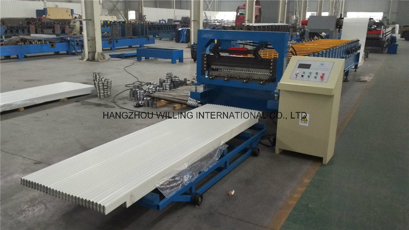 Corrugated Galvanized Steel Panel Roof Roll Forming Machine