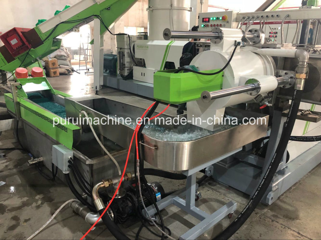 Two Stage Recycled Granules Making Machine for Plastic PE PP LDPE HDPE Film