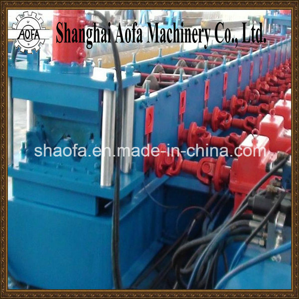 Galvanized Steel W Beam Profile Highway Guardrail Roll Forming Machine