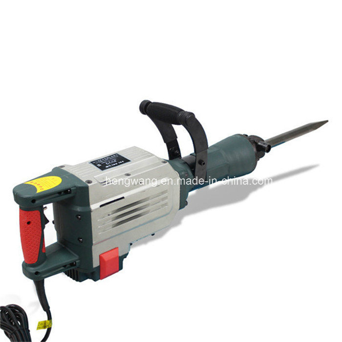 Power Tools 65mm Demolition Breaker Hammer 1500W Electric Jack Hammer