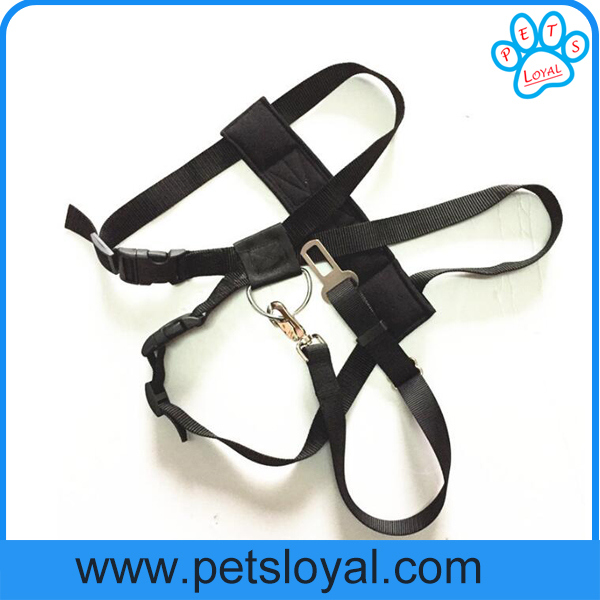 Factory Wholesale Pet Accessories Dog Seat Harness Car Safety Belt