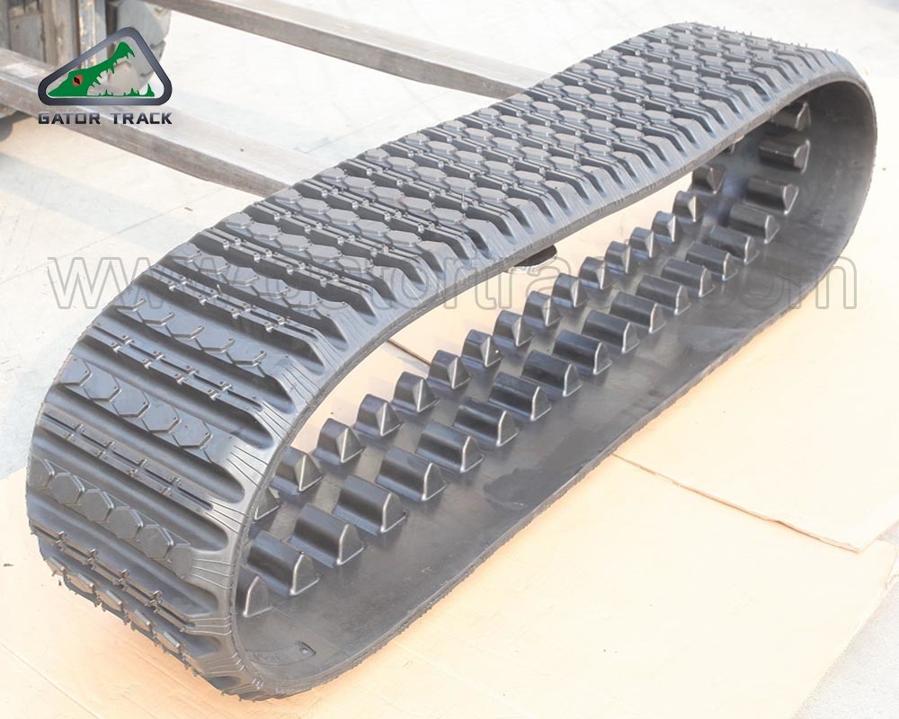 381X101.6X42 All Terrain Vehical Tractor Track Asv Rubber Tracks Crane Track for Terex Caterpillar