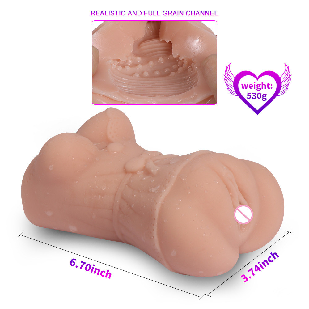 Silicone Half Body Torso Sex Doll for Male Masturbation Toy