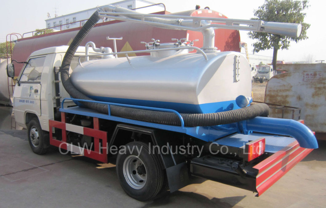 Light Weight Foton Forland Fecal Suction Truck for Sanitation