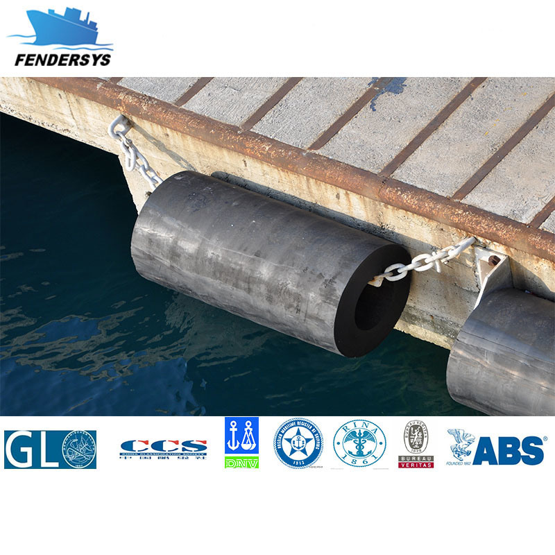 Cylindrical Marine Rubber Dock Fender with Various Size