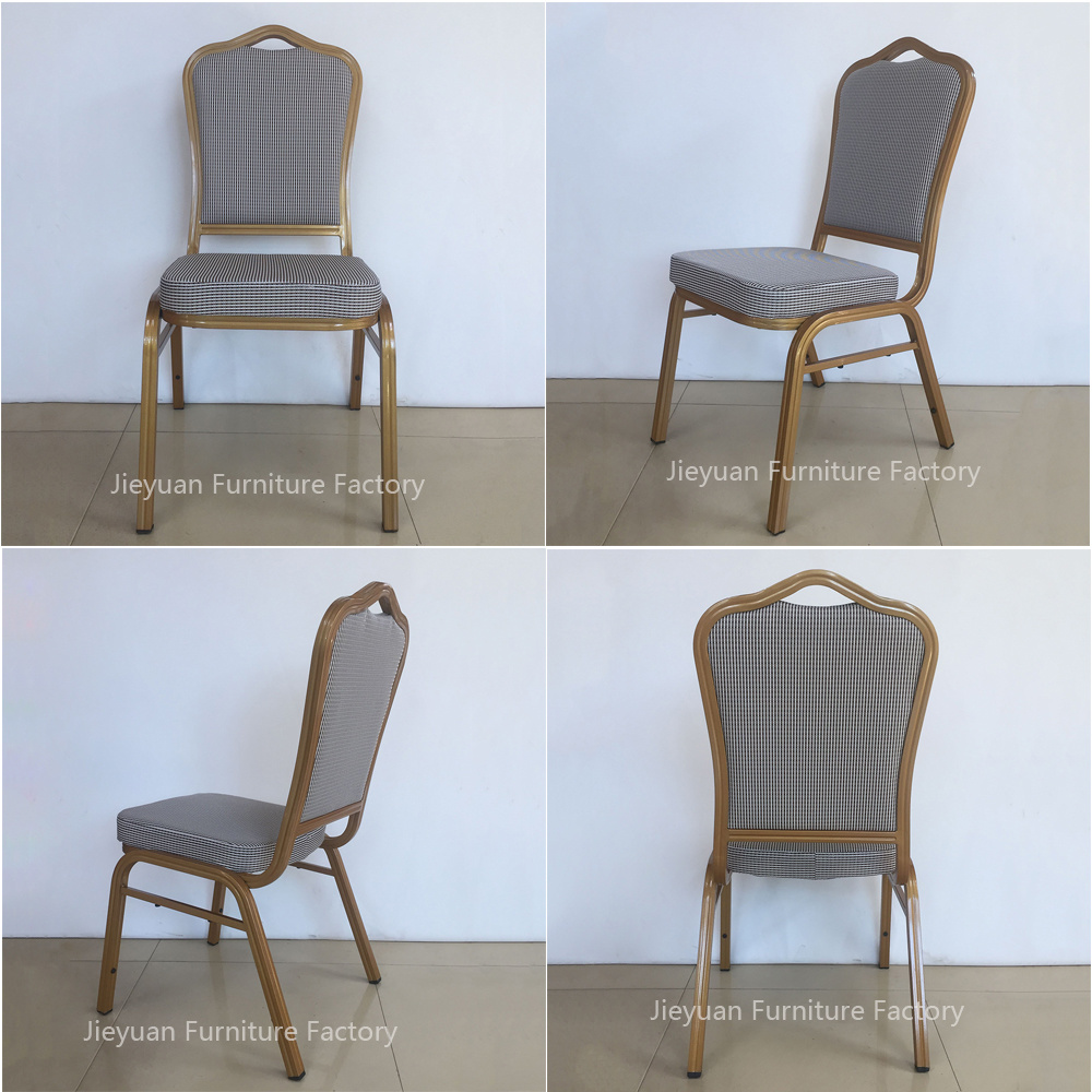 Metal Restaurant Wedding Stacking Banquet Hotel Chair