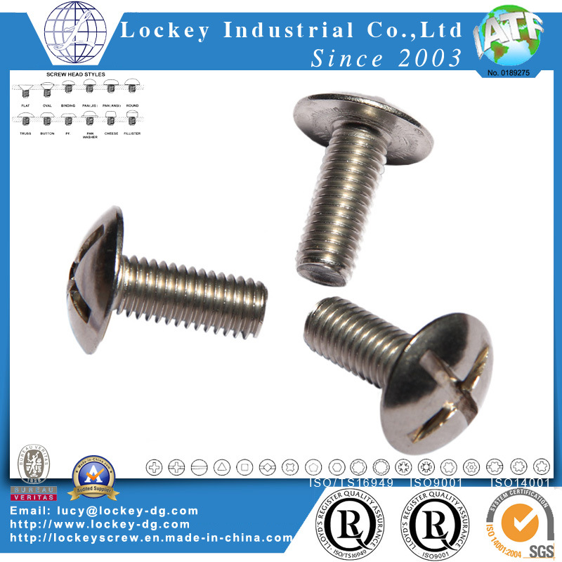 Stainless Steel Screw Hex Head Machine Screw Machining Screw