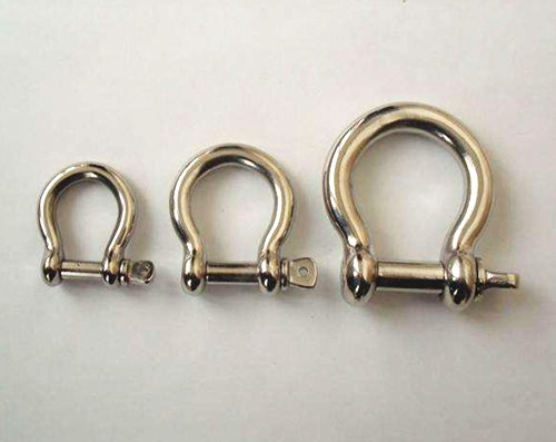 Marine Rigging Hardware E. Galvanized/SS304/SS316 European Type Large Bow Shackle