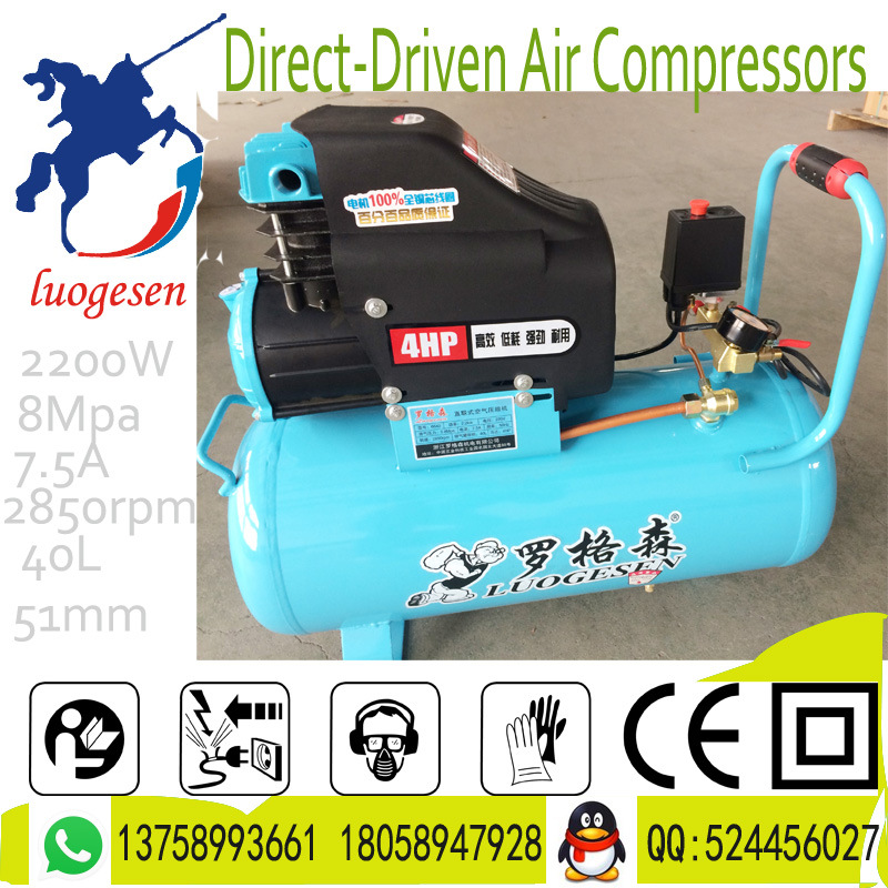 4HP Direct Driven Screw Tire Inflator Air Compressor