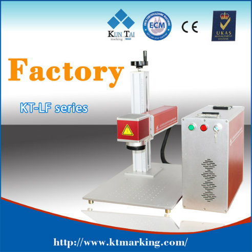 Portable Fiber Laser Marking Etching Machine on Metal